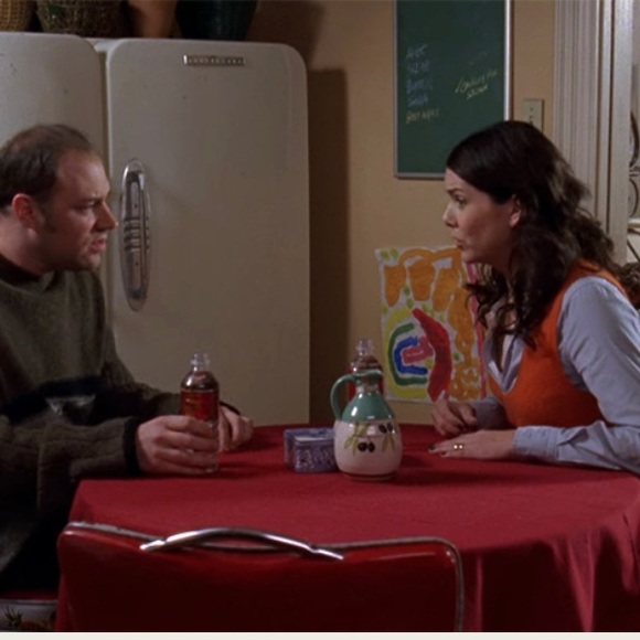 ASO Lorelai Gilmore - Orange Sweater Vest - Picture 2 of 9